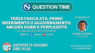 Tutorial terza fascia ATA primo inserimento o aggiornamento ancora dubbi e perplessità [upl. by Morten]