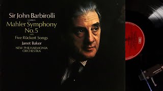 LP Mahler  Symphony No 5  Barbirolli side C [upl. by Theodoric]