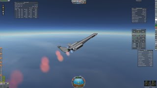 STM1 First flight of the SSTO spaceplane Skyfarer [upl. by Tarra]