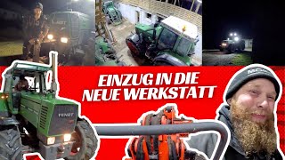 FarmVLOG921  Die neue Werkstatt ist einzugsfertig [upl. by Yelkcub]