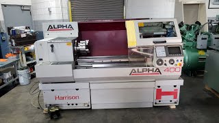 Harrison Alpha 400 CNC Turning Center  MC 601961 [upl. by Valera]