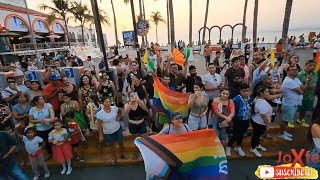 Desfile Pride Puerto Vallarta 2022 desde otro angulo [upl. by Sherye]