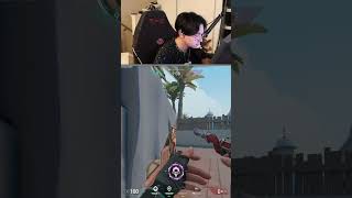 bro just cooked valorant valorantbestplays valorantclips valorantbestclips gaming tenz [upl. by Eisyak]