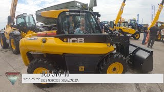 JCB 516 40 Loadall Agri Loader Walkaround BATA Agro 2021 [upl. by Graner]