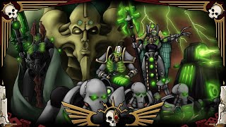 NECRONTYR FACE REVEAL 10ED NECRON CODEX BOMBSHELL  Warhammer 40k Lore [upl. by Mimi950]