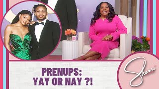 Halle Bailey amp DDG Getting a Prenup  Sherri Shepherd [upl. by Liman]