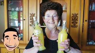 LIMONCELLO RECIPE  Italian Nonna making the Best Limoncello in the World [upl. by Assir942]