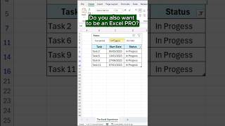 Insert Slicer in Excel viralshorts excelshorts [upl. by Fernanda344]