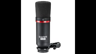 Mic Review  Test  Focusrite Scarlett Studio Bundle Microphone 2nd genCM25 Mk III  Hindi [upl. by Iila]