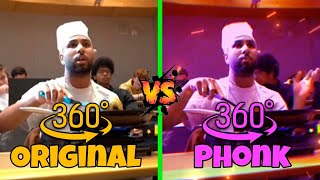 Ding Dong Eat It Up Original vs Phonk 360º VR Animation [upl. by Farman]