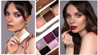 Lisa Eldridge CINNABAR amp MYTH Eyeshadow Palettes amp VELVET DUCHESS Lipstick REVIEW Carmen Antoche [upl. by Desberg]