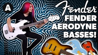 New Fender Aerodyne Basses  How Good Are They [upl. by Acim28]