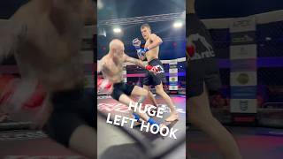 Karol Michalowski gets the finish seconds into round 2 at Rise and Conquer 15 mma shorts [upl. by Kreit]