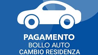 Bollo auto e cambio di residenza cosa cè da sapere con esempio pratico [upl. by Muffin]