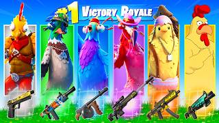 The RANDOM BIRD Challenge in Fortnite [upl. by Druce136]