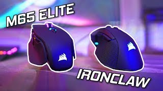 Corsairs NEW Gaming Mice For 2019 👍 Ironclaw amp M65 RGB Elite Review [upl. by Atteroc226]