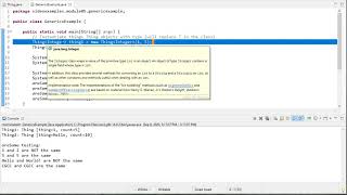 Java Generic Classes amp Generic Methods [upl. by Yenffad227]