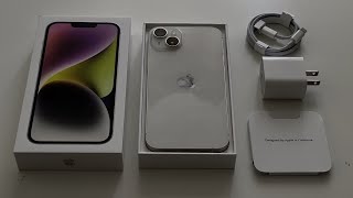 iPhone 14 Plus Unboxing Starlight [upl. by Jasisa]