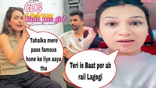 tehelka prank vs vada pav girl vada pav girl tehelka prank New lafda deepika arya reply vada pav [upl. by Naivart]