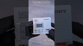 Sony MZR90 MD Player Recorder Minidisc Walkman  Silver youtubeshorts sony youtube fyp [upl. by Bonis703]