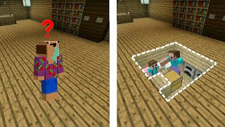 MI AMIGO NOOB SECUESTRO A MI HIJO NOOB  MINECRAFT TROLL [upl. by Anita]