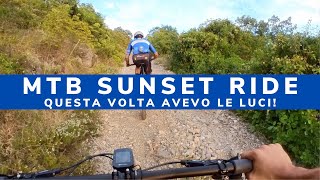 State uscendo a pedalare di sera o in notturna Sul Carso al tramonto [upl. by Dahsar]