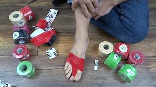 Hammertoes Kinesio Taping and At Home Treatment  Northern Soul channel [upl. by Seedman]