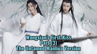 Wangxian First Kiss Part 3 The Untamed manhua version [upl. by Eanad]