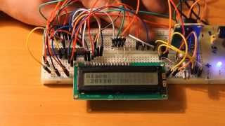 Часы реального времени на AVR AtMega8 [upl. by Blanche]