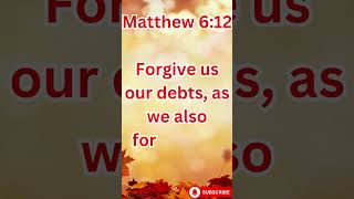 quotThe Heart of Forgivenessquot Matthew 612shortsvideo shorts youtubeshorts youtube yt ytshorts [upl. by Liagabba]