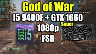 God of War  i5 9400F  GTX 1660 Super [upl. by Nhor]