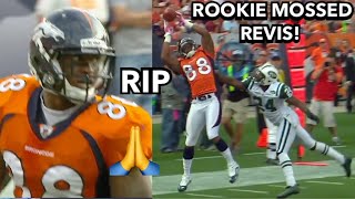 ‘ROOKIE’ Demaryius Thomas TESTED Darrelle Revis WR vs CB Demaryius Thomas vs Darrelle Revis [upl. by Ehudd]