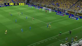 WORLD CUP QUALIFIERS 2024 EUROPE I Iceland v Sweden I ROAD TO TURKEY [upl. by Lipp977]