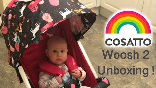 Cosatto Woosh 2  Unboxing video  First Look  New Stroller 2020  Compact Stroller [upl. by Arihay]