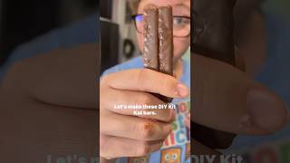 DIY Kit Kat Bars easyrecipe yummy kitkat sweet [upl. by Evered]