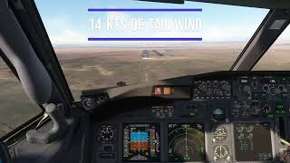 MSFS 2020  PMDG Boeing 737800 LANDING IN  Chacalluta Intl Airport  Arica Chile  tailwind [upl. by Franky]