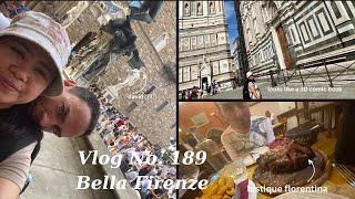 Vlog No 189 Our Florence Experience Ep 1 [upl. by Amando591]