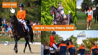 EK Young Riders 2023 in Italië met NIKKIEs Gambler ✰vlog 313✰  Kristy Snepvangers [upl. by Formica]