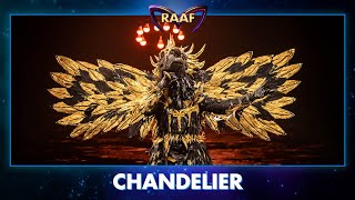 Raaf  ‘Chandelier’  The Masked Singer  seizoen 3  VTM [upl. by Uzzial537]