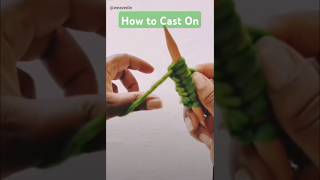 How to Knit caston knitting knit [upl. by Anevad]