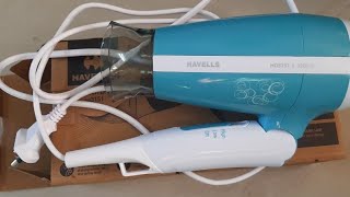 HAVELLS HAIR DRYERcompact amp powerful hair dryerbest hair dryer [upl. by Nipahc]