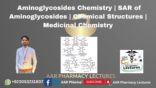 Aminoglycosides Chemistry  SAR of Aminoglycosides  Chemical Structures  Medicinal Chemistry [upl. by Ambrosia]