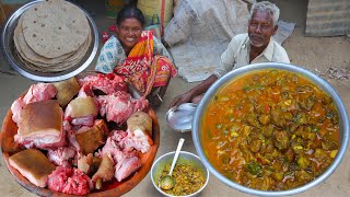 Pork chilli and rooti recipe  tribe style pork chilli recipe by tribe grandmothers  village food [upl. by Ryon]