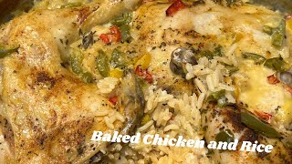 EASY Baked Chicken and Rice [upl. by Arikal]