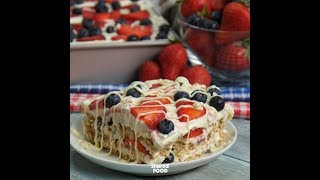 No Bake Summer Berry Icebox Cake [upl. by Victorine975]