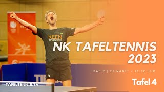 NK Tafeltennis 2023 Finaledag  Tafel 4 [upl. by Melita]