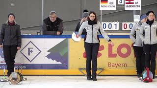 Eisstock Europa Cup 2023 Damen Vorrunde ESV Neustift Innermanzing gegen EC Passau Neustift [upl. by Layla30]