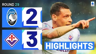 ATALANTAFIORENTINA 23  HIGHLIGHTS  Belotti scores twice ending season on a high  Serie A 2324 [upl. by Enialahs]