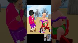 Scary Teacher 3D vs Squid Game Doctor Rescuing Pregnant DOLL Help Baby To Eat Challenge shorts [upl. by Sam]