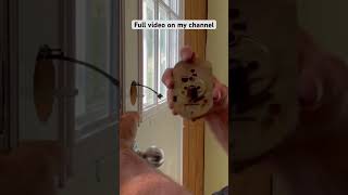 Install an electronic deadbolt shorts diy deadbolt [upl. by Etteraj727]